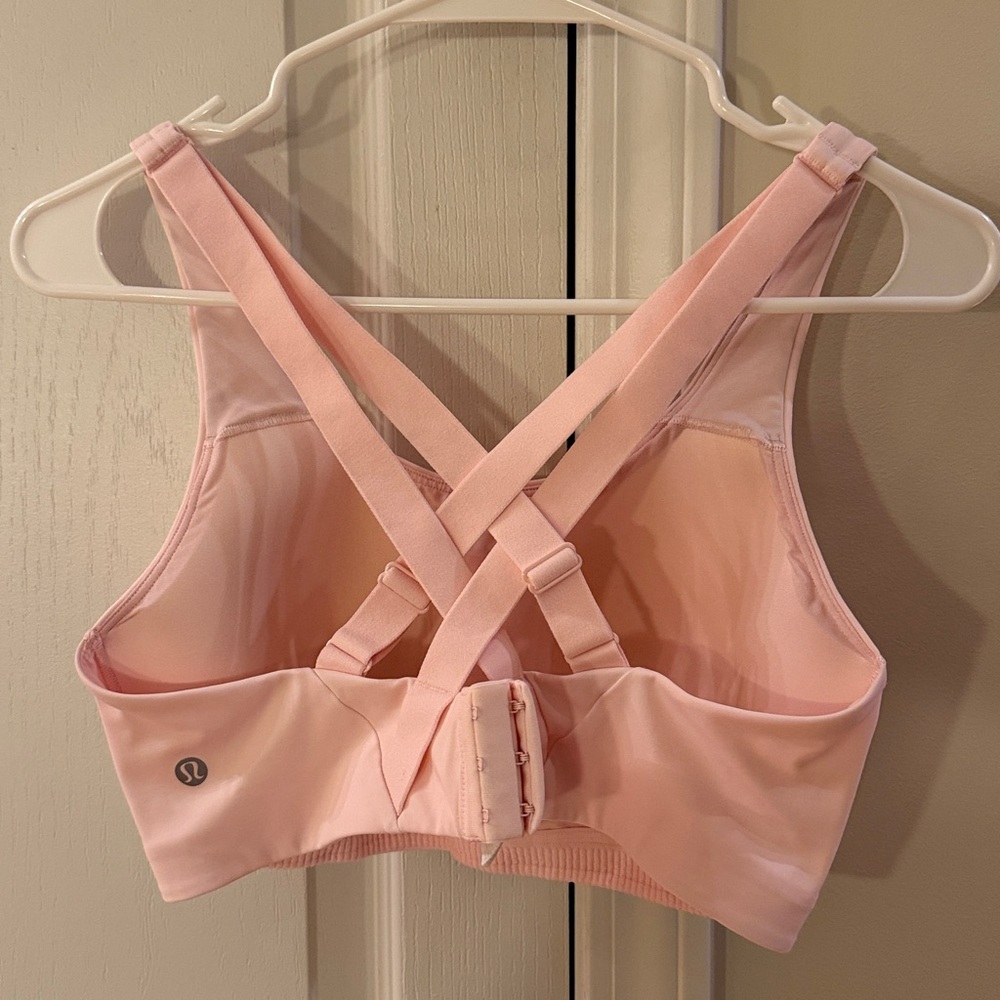 Lululemon Energy Bra, Strawberry Milkshake - Picture 2 of 5